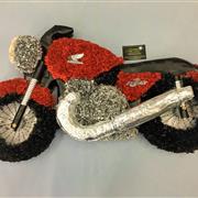 Motor Bike Funeral Flowers
