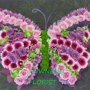 Butterfly Funeral Flowers