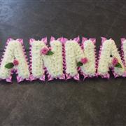 Nannan Letter Wreath Tribute