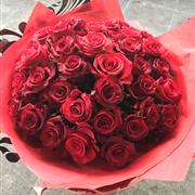 ABUNDANCE OF LOVE- 50 RED ROSES