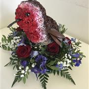 Robin Funeral Flower Tribute