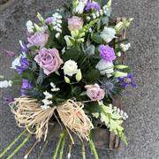 Country Side Cottage Funeral Spray
