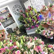 Made by a Florist Basket Arrangement